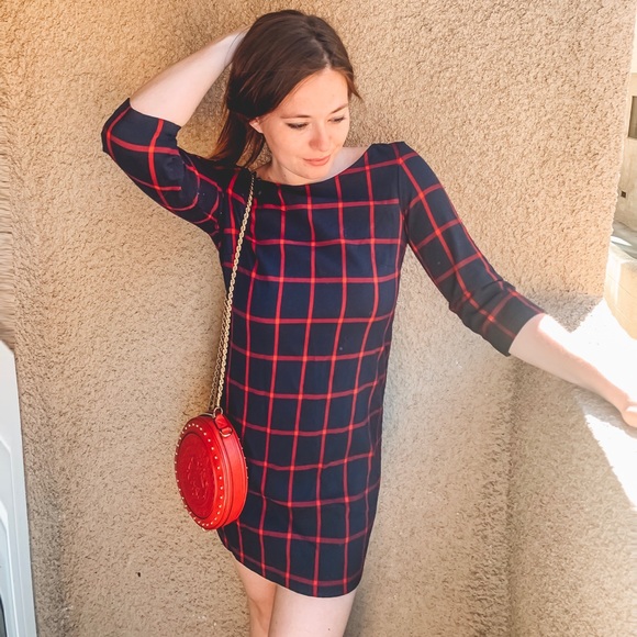 Dresses & Skirts - Great condition red and navy dress